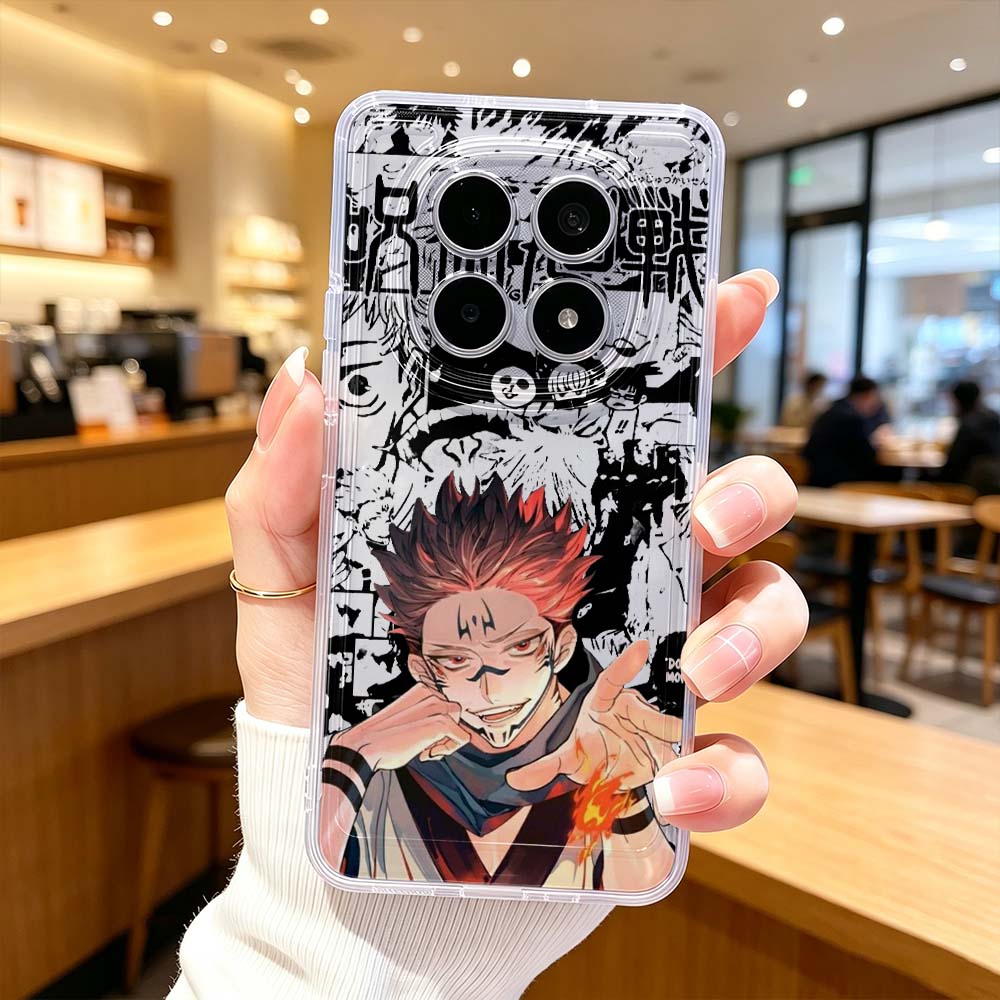Xiaomi Poco X6 - Funda Protectora Transparente para Teléfono Xiaomi