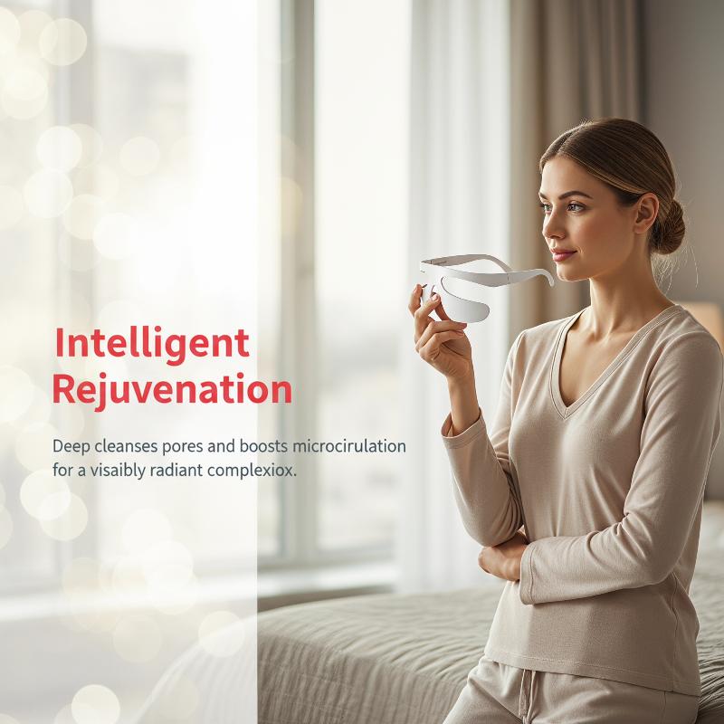Light Therapy Glasses - Masajeador Ocular Inteligente Portátil con Terapia