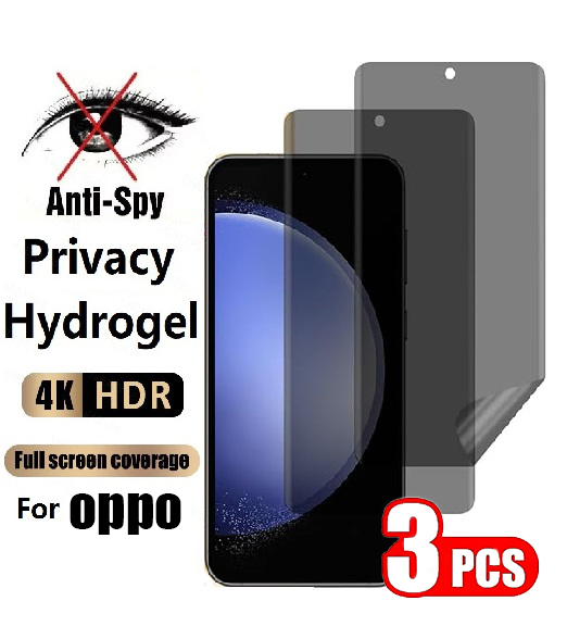 Oppo A78 - Película de hidrogel de privacidad para