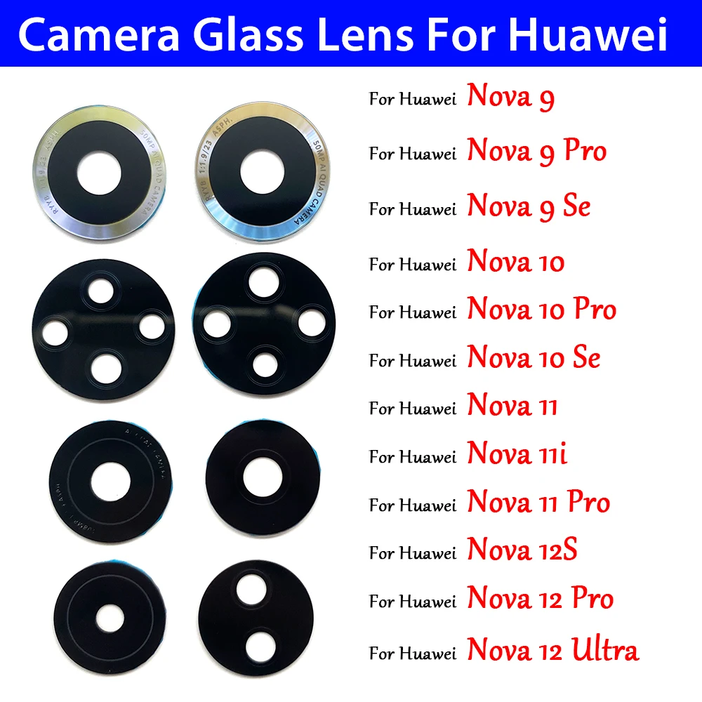 10 Lentes de Cristal para Cáma - Huawei Nova 12 reseña y precio