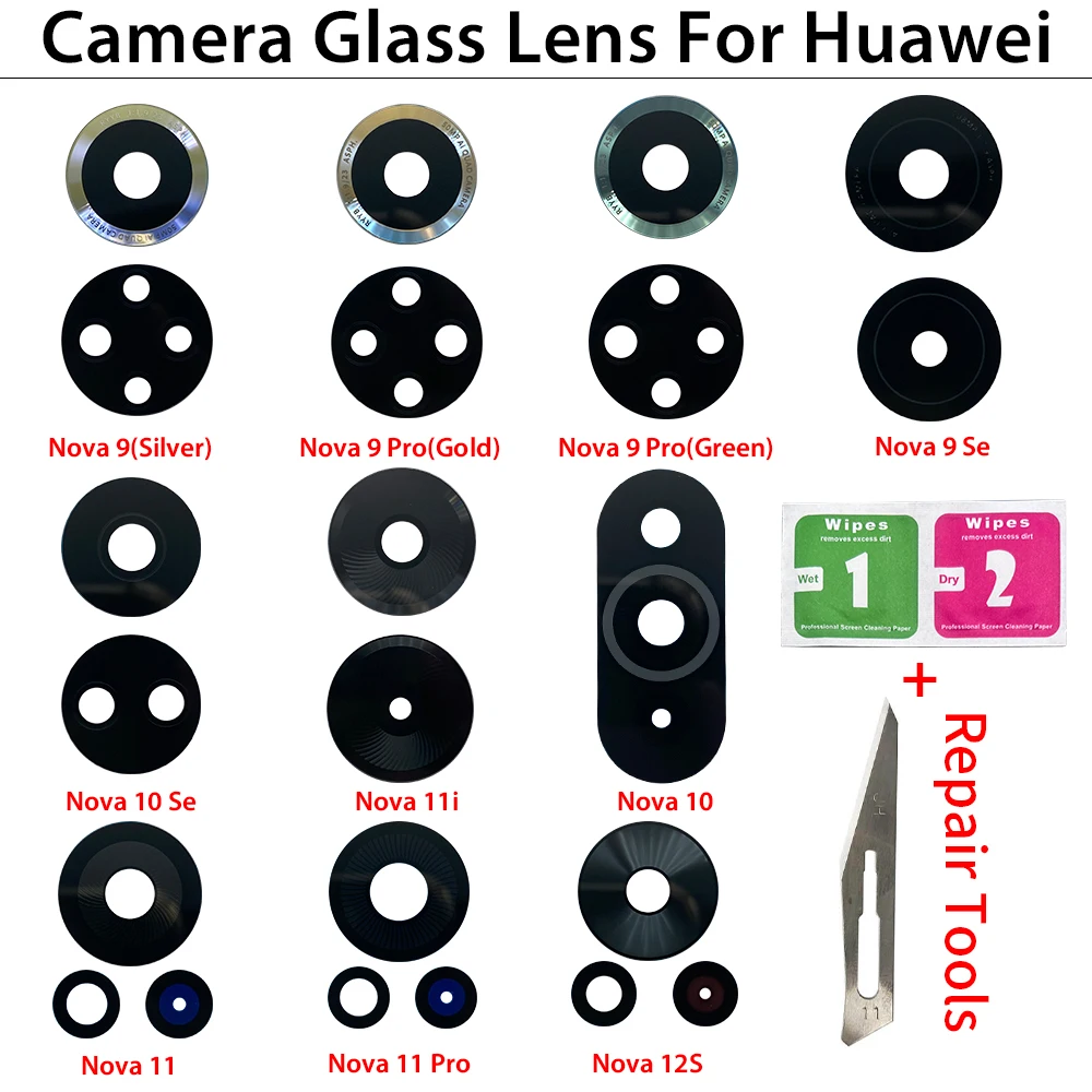 10 Lentes de Cristal para Cáma - Huawei Nova 12 reseña y precio